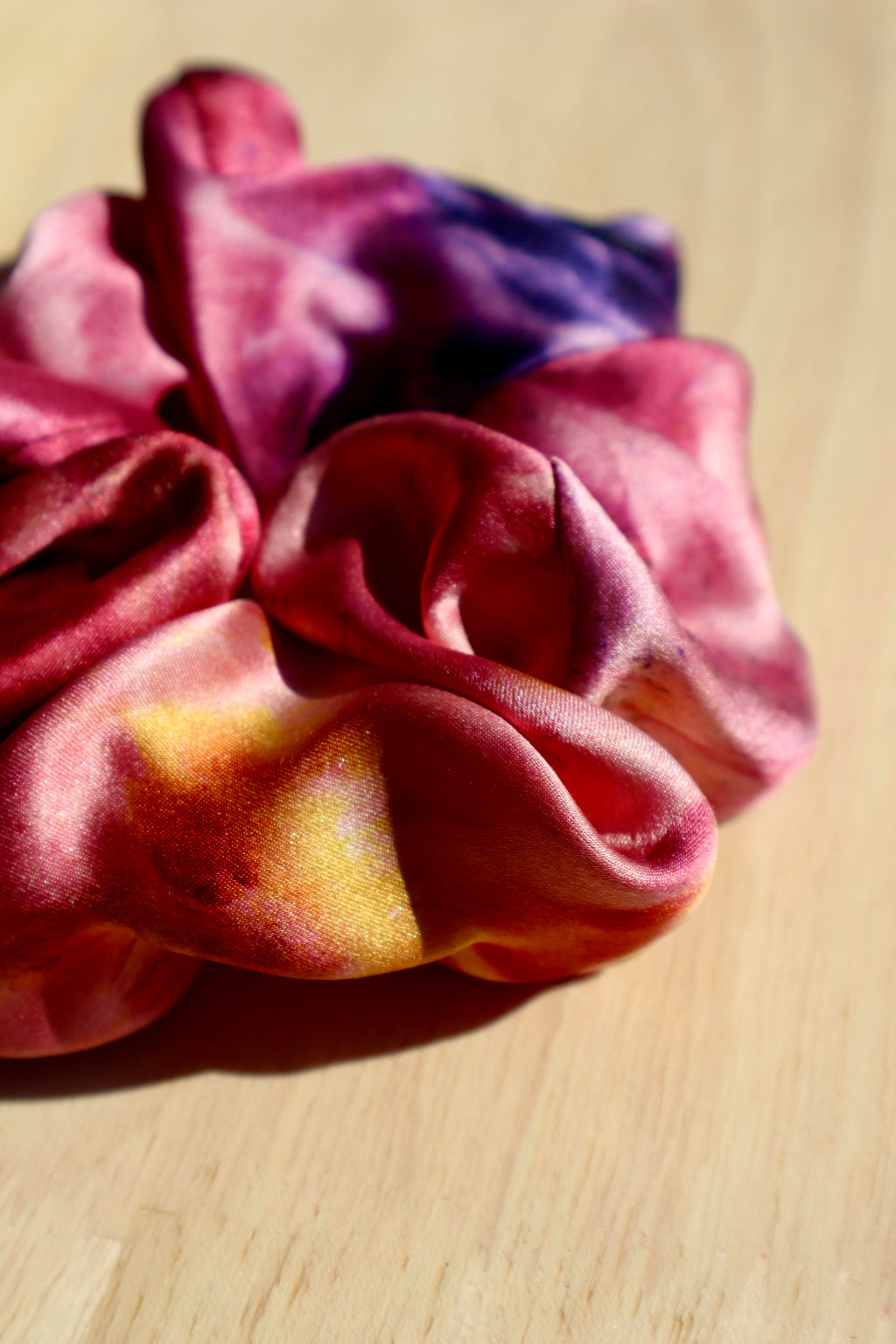 Leah Classic Silk Scrunchie