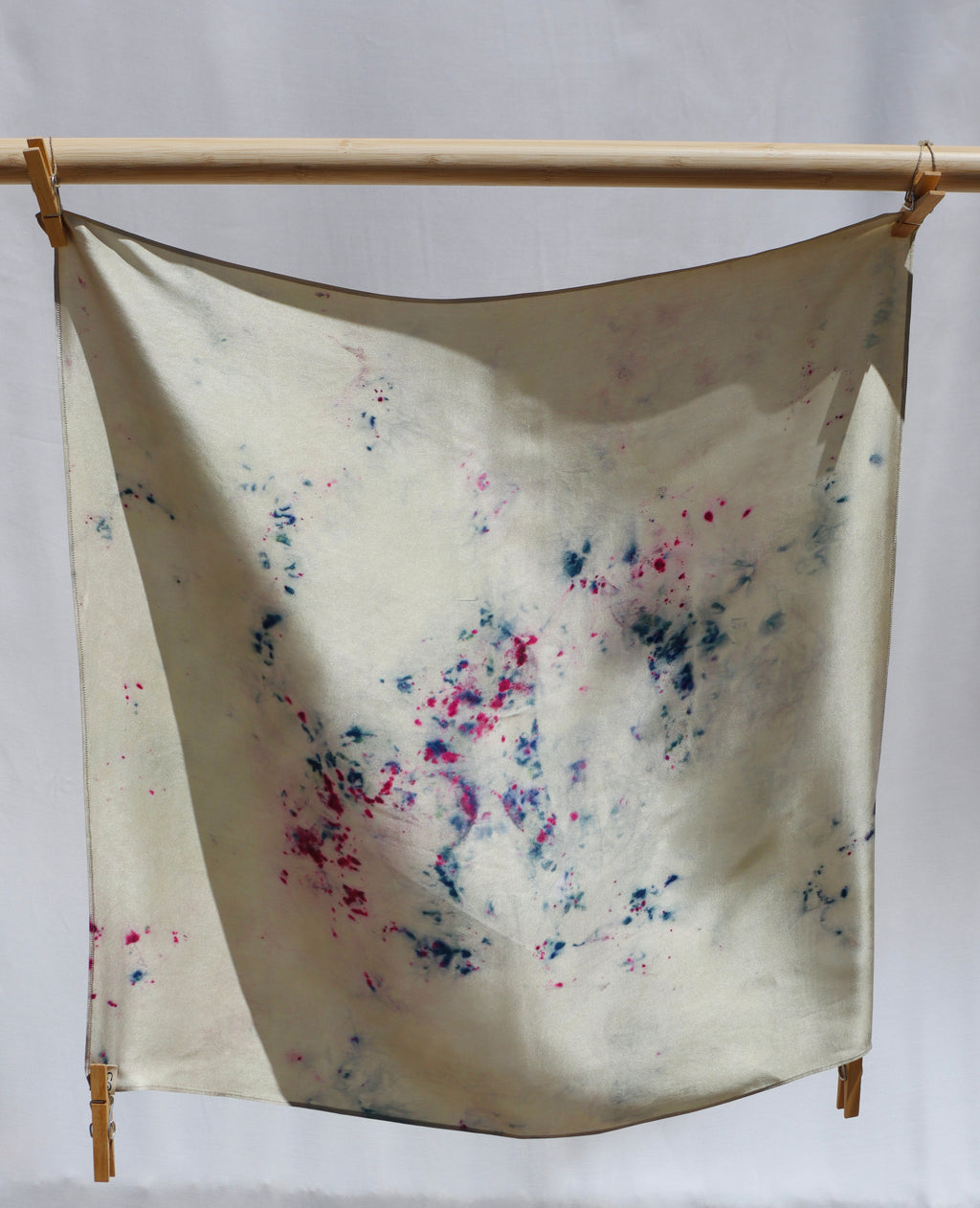 Dripped Classic Silk Scarf