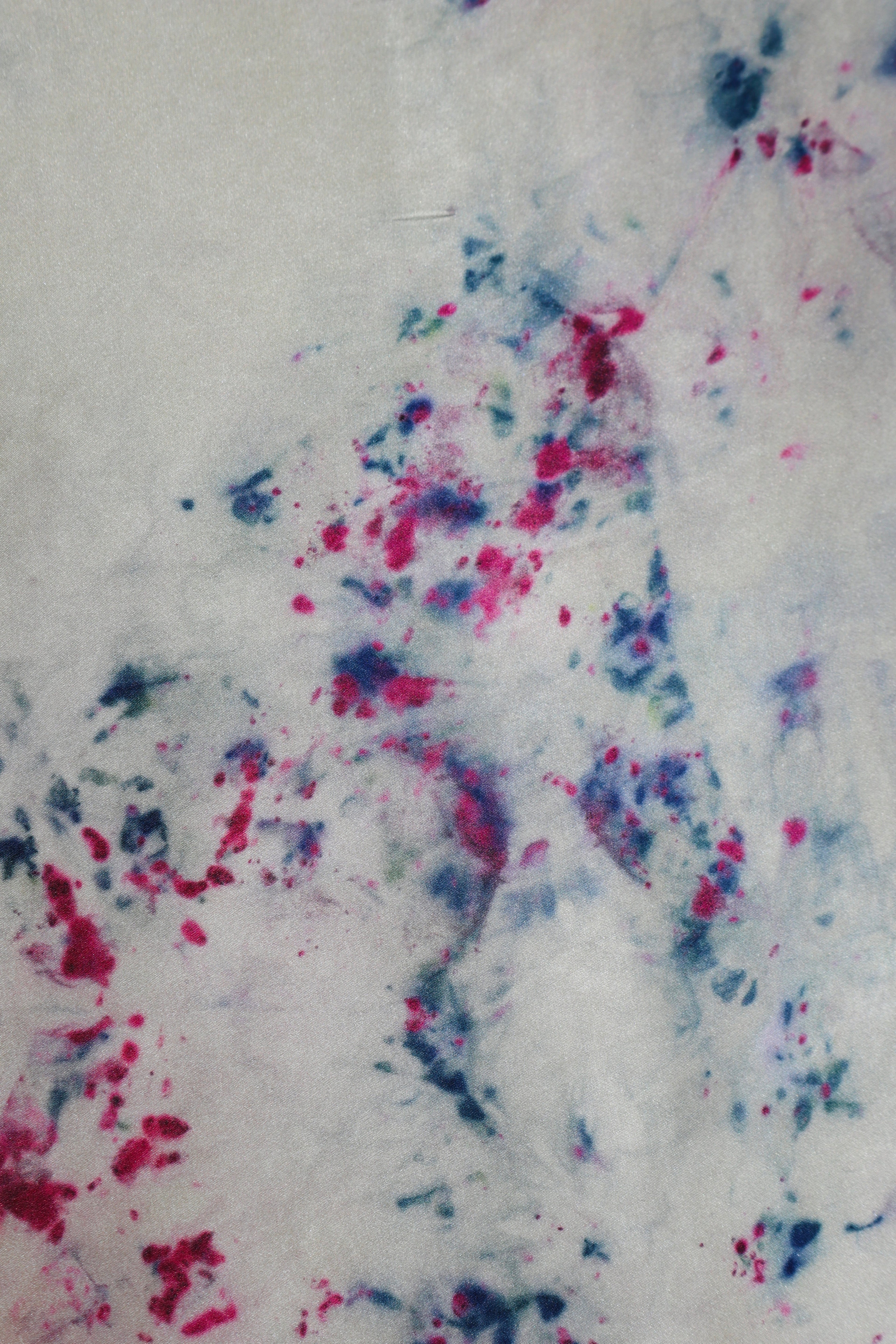 Dripped Classic Silk Scarf