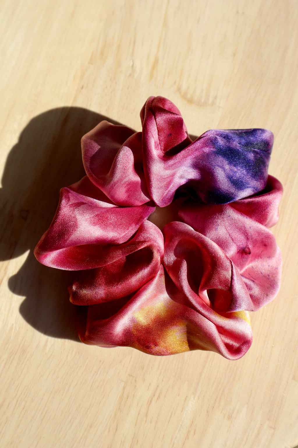 Leah Classic Silk Scrunchie