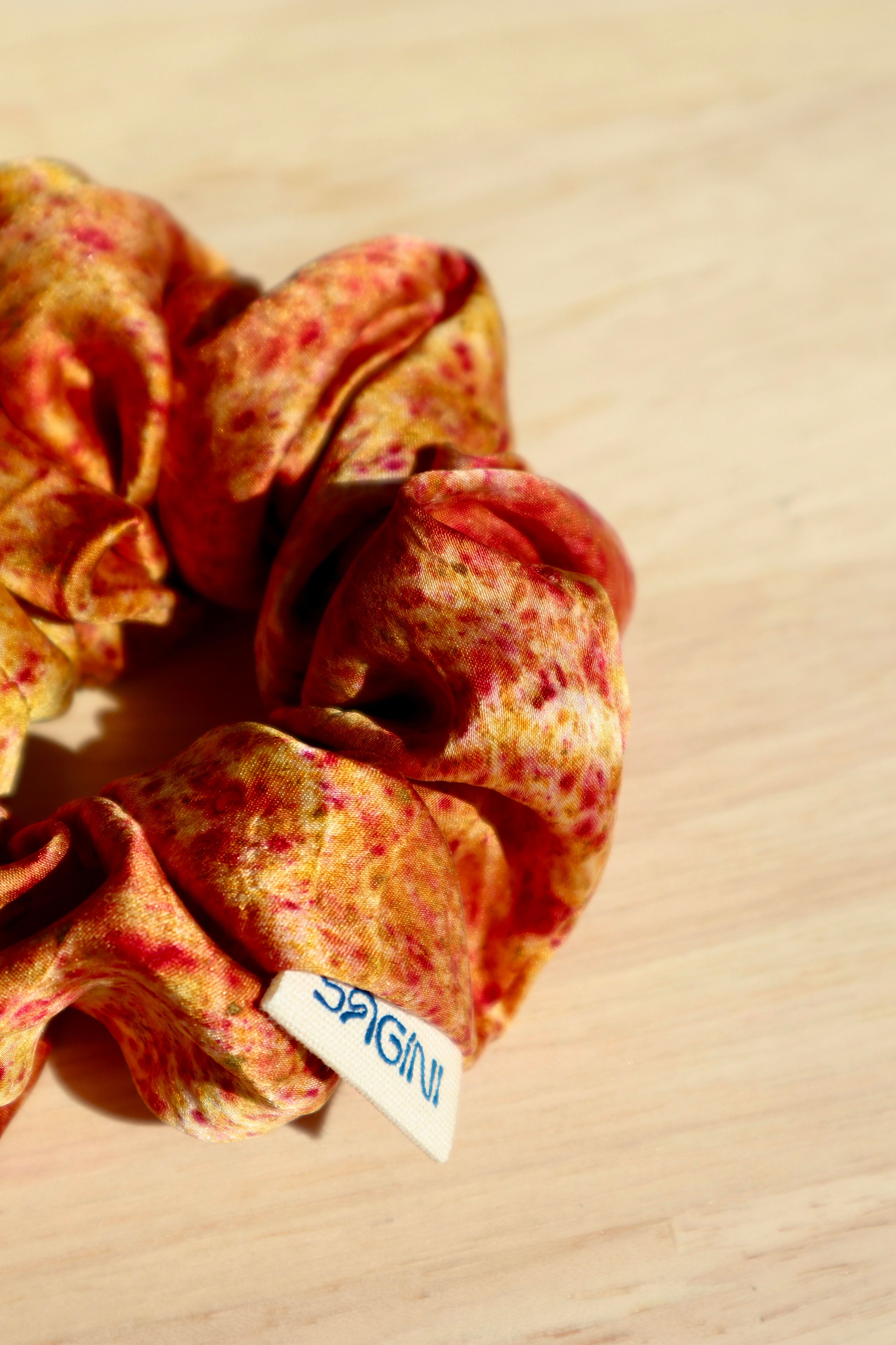 Sunset Classic Silk Scrunchie