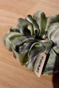 Moss Classic Silk Scrunchie